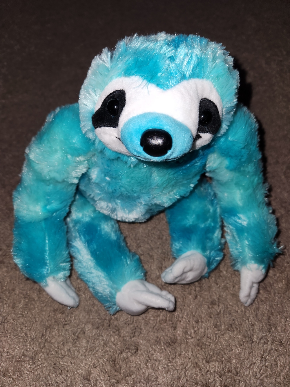 Kellytoy Blue Plush Sloth Stuffed Animal